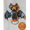 Vampire Bat Keychain